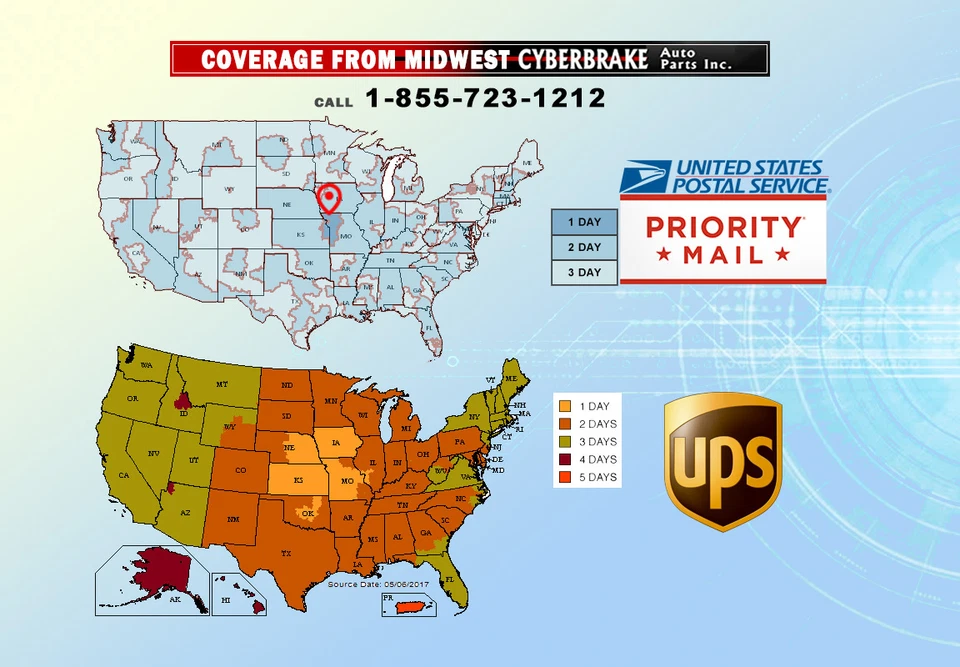 FRONT Semi-Metallic Brake Pads Fits 00 Saturn LS1W/Hardware Kit - Image 2 of 4