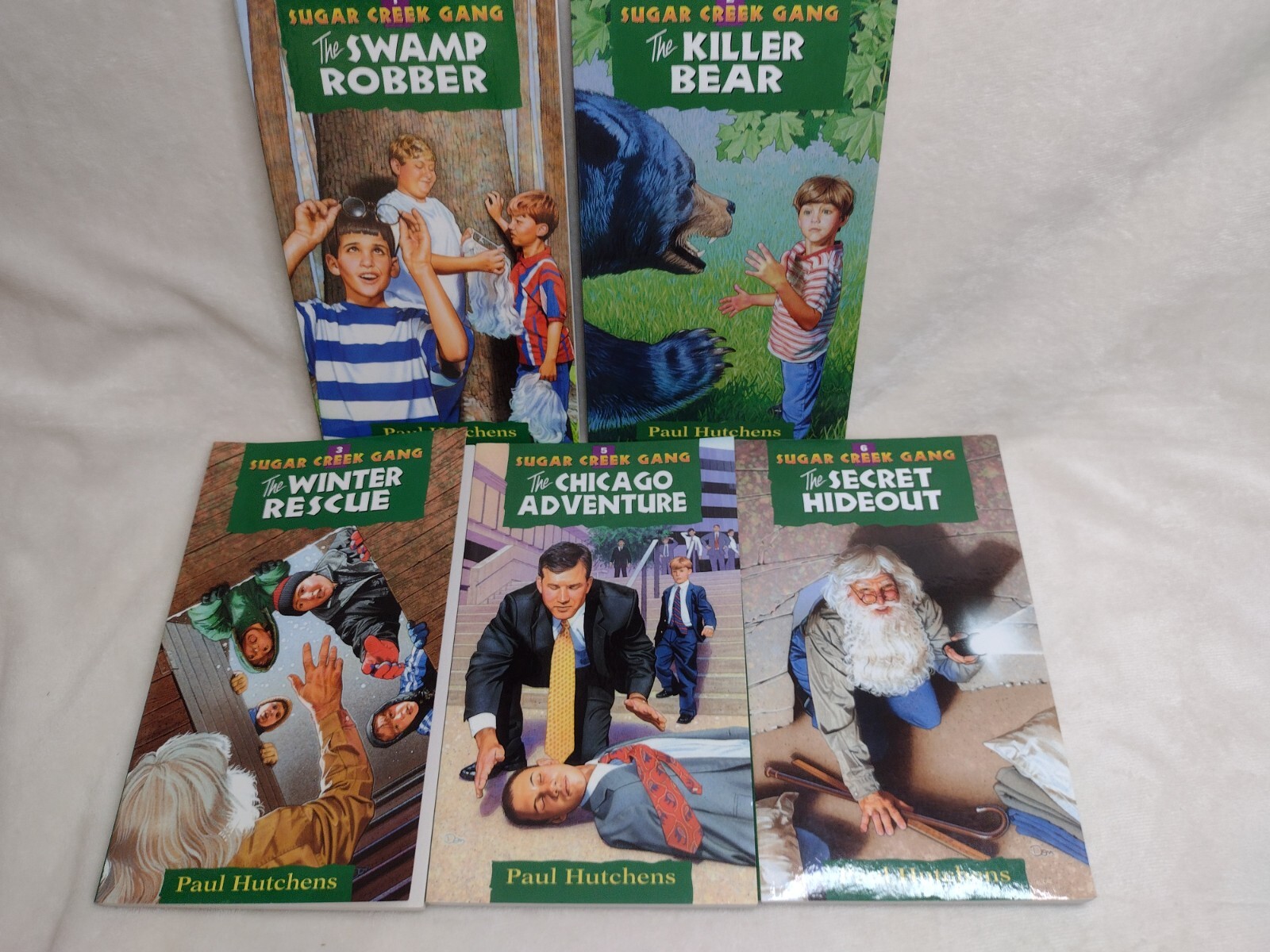 Sugar Creek Gang Series Books Hutchens, Paul Paperback Books 1 2 3 5 6