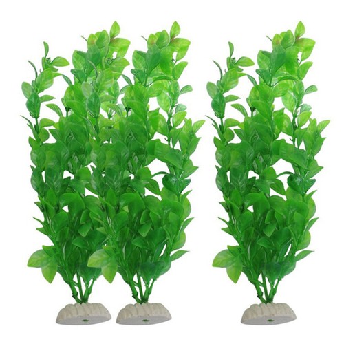 4 Pcs Aquarium Dekoration Aquarienpflanzen Künstliche Mehrfarbig