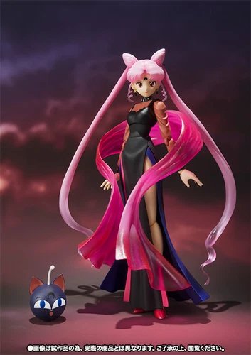 Bandai S.H. Figura de acción Figuarts Sailor Moon Black Lady 20th tamashii web