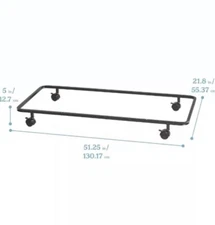 ECR4Kids Cozy Cot Trolley, Storage Cart, Grey