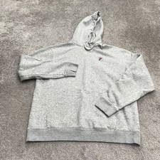 Fila French Terry Pullover Sweatshirt Mns Large Gray Fleece Outdoor Casual