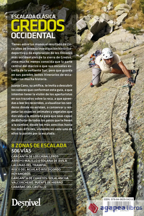 ESCALADA CLASICA GREDOS OCCIDENTAL. NUEVO. ENVÍO URGENTE (Agapea)