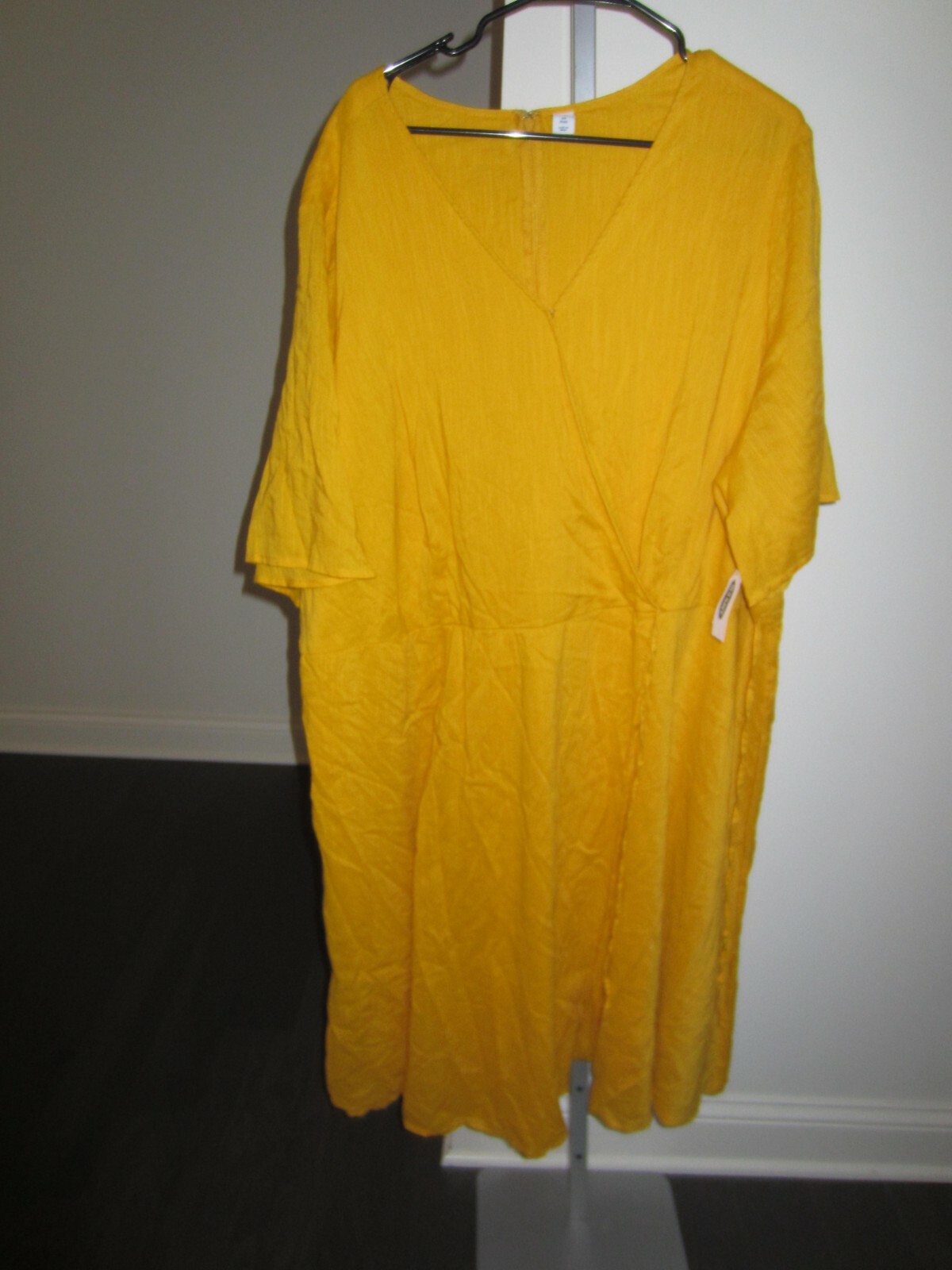 old navy mustard dress