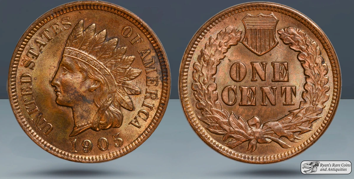 1905 印第安人头小美分硬币| eBay