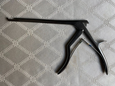 JARIT Surgical 5mm x 40° Up Angled 8'' Kerrison Rongeur Neurology
