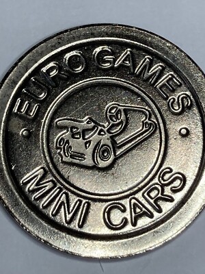RARE UNITED KINGDOM EURO GAMES MINI CARS AMUSEMENT ARCADE