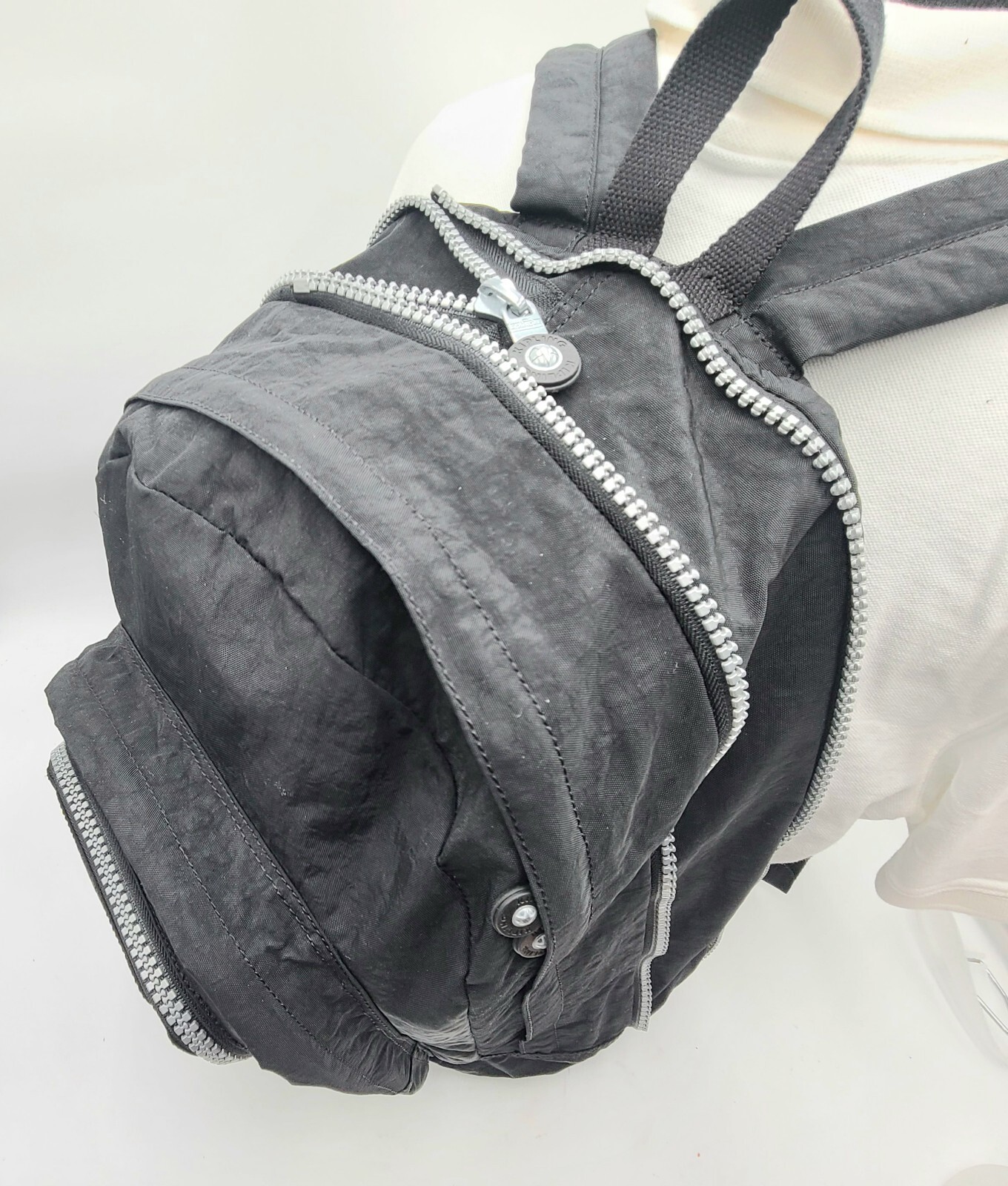 Kipling Backpack All Around Zip Expandable Nylon … - image 16