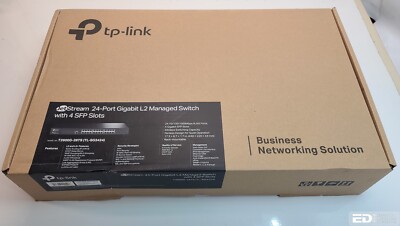 TP-Link T2600G-28TS JetStream 24 Port Gigabit L2 Managed Switch 4 SFP Slots