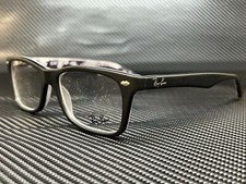 RAY BAN RX5228 5405 Black Square 53 mm Unisex Eyeglasses