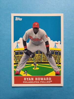 RYAN HOWARD 2007 TOPPS FLASHBACK FRIDAYS BASEBALL CARD # FF1 G9083