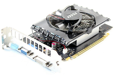PCIe Grafikkarte MSI GeForce N630GT-MD1GD3 / GT630 / 1GB /  DVI VGA HDMI