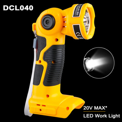 Für Dewalt DCL040 LED Arbeitslicht Werkzeuge 18V/20 V Max Li-Ion-Taschenlampe