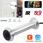 2.4G / 5G WiFi Türspion Gucklochkamera Bewegungserkennung Aufnahmekamera