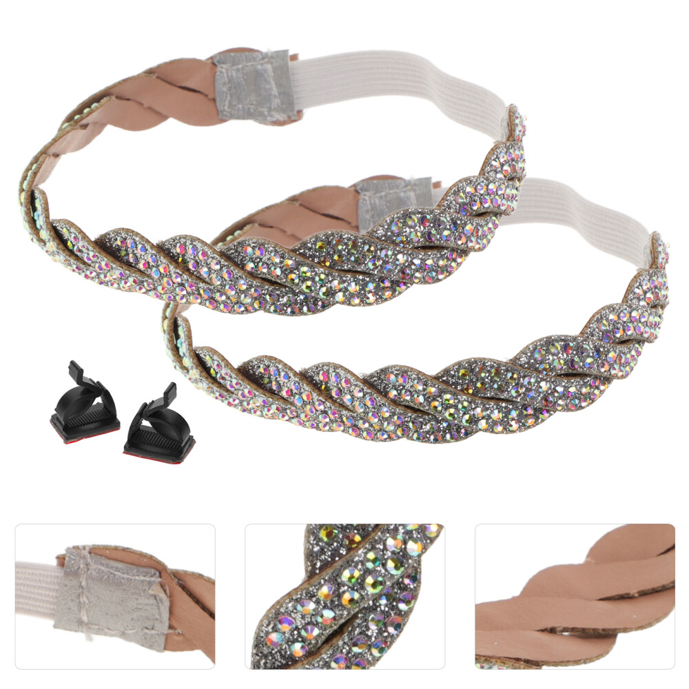 APL 5 Paia Lacci Antigoccia Uomo Donna Antiscivolo Tacco Cinturini Donna