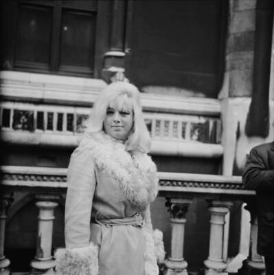British actress and singer Diana Dors London UK 22nd January 1971 Old Photo