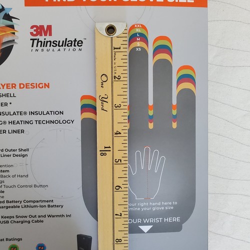 NEW Field Sheer Heated Gloves Tech Gear Mobile Warming Technology Waterproof - Picture 13 of 22