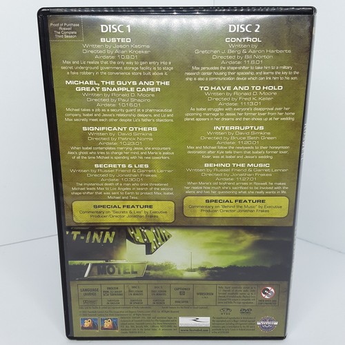 Roswell - Season 3 (5-Disc DVD Boxed Set, 2005) - Picture 4 of 17