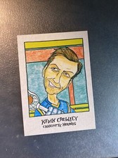 2019 Parkside Major Lacrosse League MLL GUMMY ART card KEVIN CROWLEY