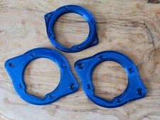 AUDI A4/S4, A5/S5, B8 - Set di 3" adattatori altoparlanti cruscotto/tweeter anelli distanziali