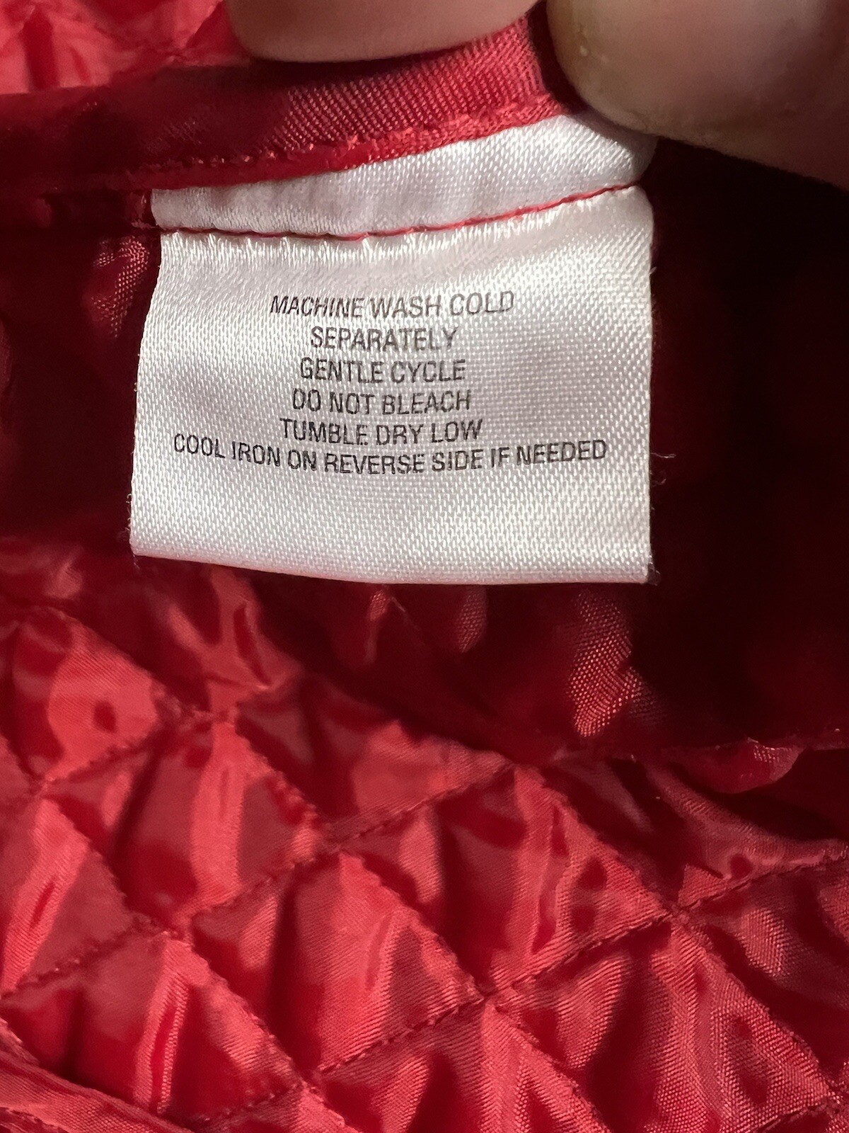 Basic Editions Womens Medium Red Full-zip Vest - image 9