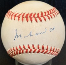RARE Muhammad Ali Heavyweight Champion Of World JSA Authentic Signed Baseball