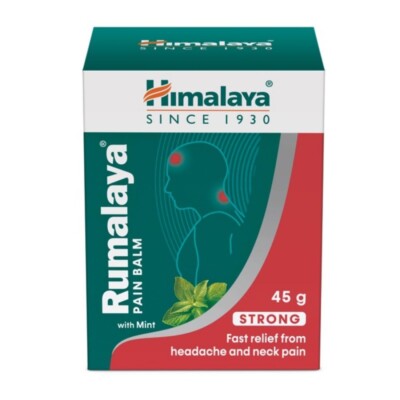 Himalaya Rumalaya Pain Balm Strong Fast relief from Pain Mint 45 Gm