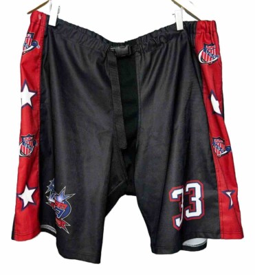 Team USA Roller Hockey Jersey Shirts Ace Czech Republic AAU Large Waist Clip