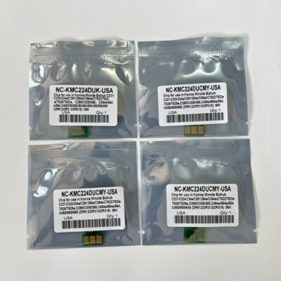 (DR512K / DR512C) Drum Chip for Minolta Bizhub C224 C284 C364 C454 C554 E Refill