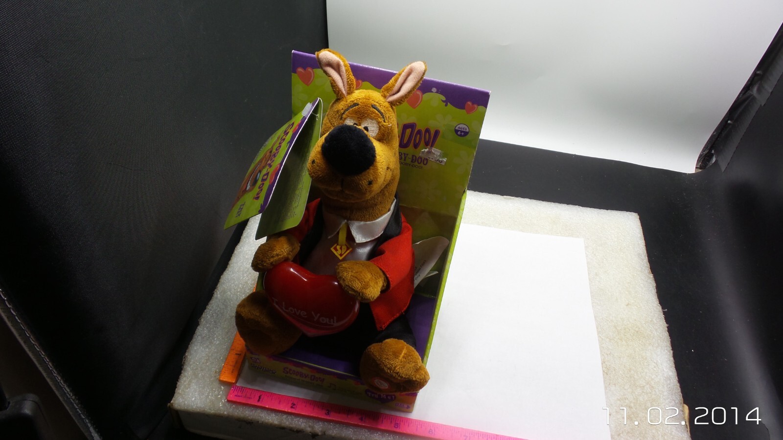 Vintage Scooby Doo I Love You Animated Dance And Sing Read Description 2004