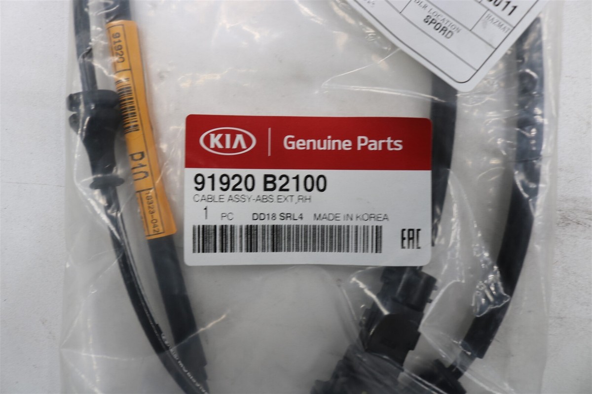 NEW OEM Rear ABS Speed Sensor Wire 91920B2100 for Kia Soul