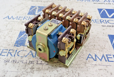 Clark 7304 4U8 PM  8 Pole DC Relay 600V W/ 24 VDC coil