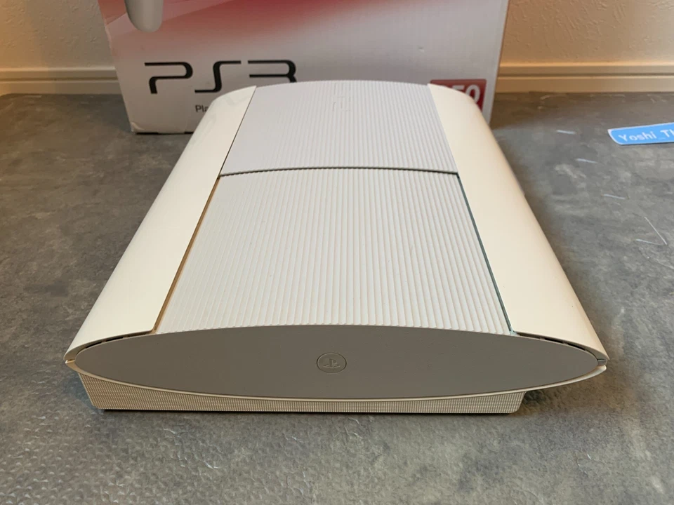 SONY PS3 PlayStation 3 250 GB CECH-4200BLW Clásico Blanco Japón Excelente Foto 3 de 4