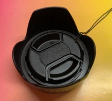 FLOWER HOOD+LENS CAP 72mm for PANASONIC AG-DVX200 DVX100 DVX 100B 100BP