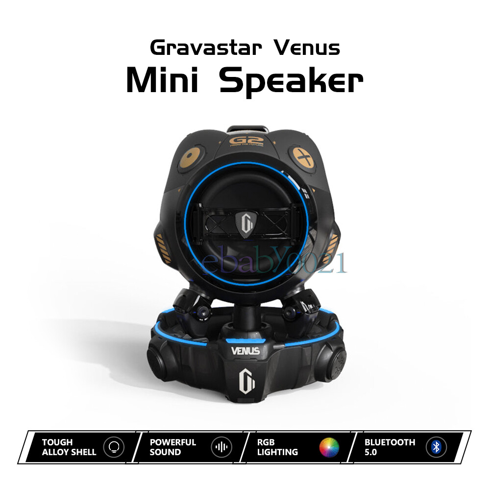 Gravastar Venus G2 Bluetooth Speaker Protable Wireless Bass with