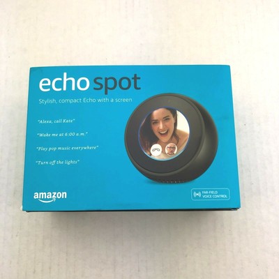 amazon echo spot smart assistant