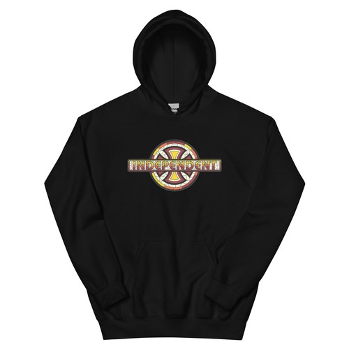 Independent skateboards trucks retro vintage skateboarding hoodie designs iconic - Picture 2 of 4