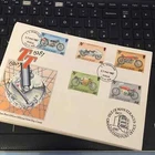 Isle Of Man TT Races 80th Anniversary First Day Cover 1987 GRANDSTAND PMK FDC