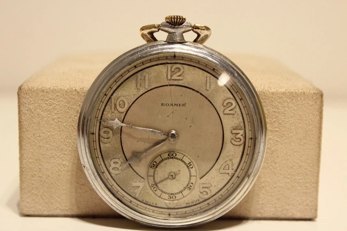Art deco online pocket watch