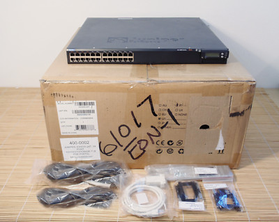NEW Juniper EX4200-24T 24-port 10/100/1000BASE-T Switch 8 PoE ports Neu Sonstige