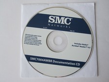 Vintage SMC7004AWBR 7004AWBR Wireless Router Documentation Manual CD-ROM