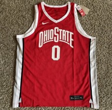 Nike Basketball Jersey College Retro Ohio State Buckeyes Dri-Fit Mens Size XL