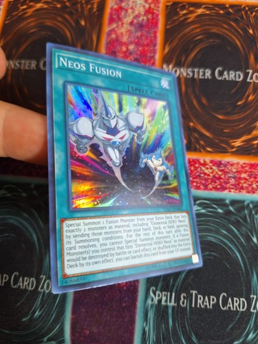 Yu-Gi-Oh! Neos Fusion SAST-EN060 Super Rare Unlimited Near Mint a1/ - Picture 2 of 4