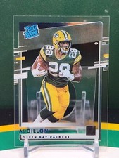 2020 Chronicles Donruss Rated Rookie Clear #RR-AD AJ Dillon (RC) - Packers
