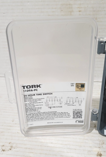 Tork Multi-Voltage ID/OD 24 hr Time Switch 1109A - Picture 8 of 12