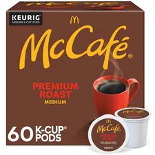 McCafe, Premium Medium Roast K-Cup Coffee Pods, 60 Count
