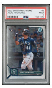 Julio Rodriguez 2022 Bowman Chrome #48 Base Price Guide Julio Rodriguez 2022 Bowman Chrome #48 Base Price Guide