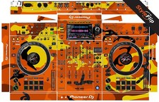 PIONEER XDJ-XZ Orange Camo Protective Decal StyleFlip Skins