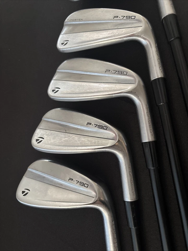 TaylorMade 2023 P790 Iron Set 6-PW FST KBS MAX Graphite 65 Graphite Align grips - Image 3 of 4