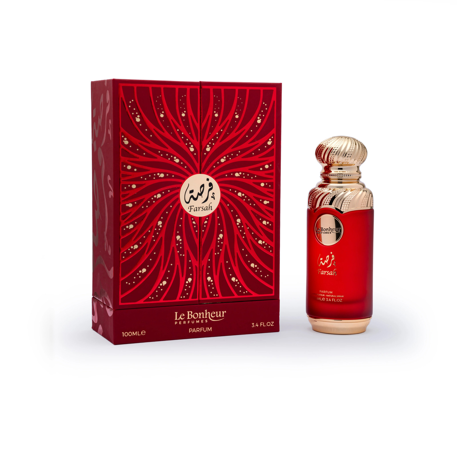 Le Bonheur Farsah Eau De Parfum 100ml Unisex Sweet Fruity Perfume